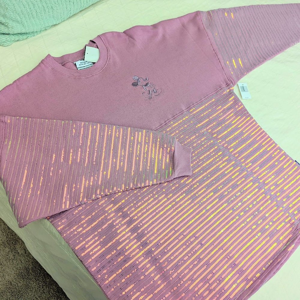 Disneyland sequined spirit jersey longsleeve